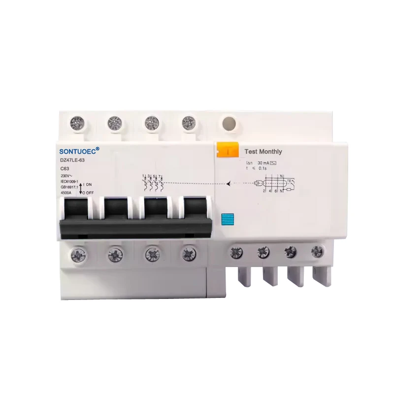 Tipo AC RCBO 4P