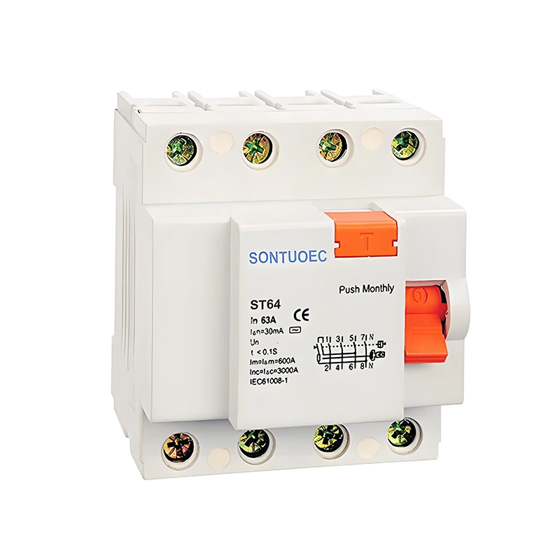 Interruttore di corrente residua 4p 63A /30Ma