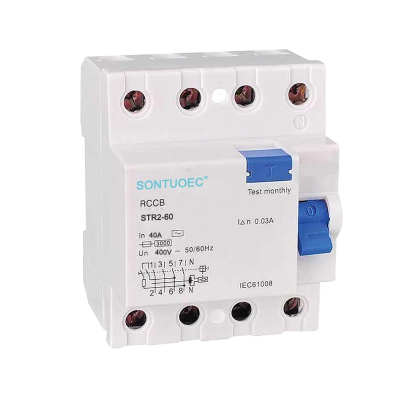 4p 63A /30Ma RCD TIPO AC