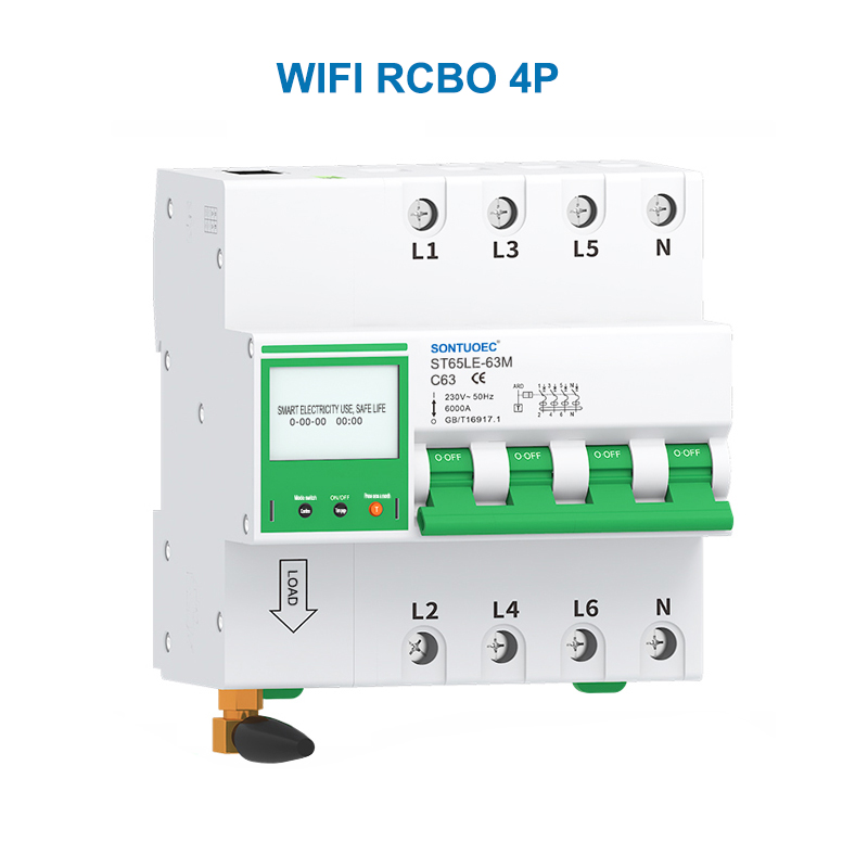 IoT Intelligent Circuit Breaker Wifi MCB RCBO