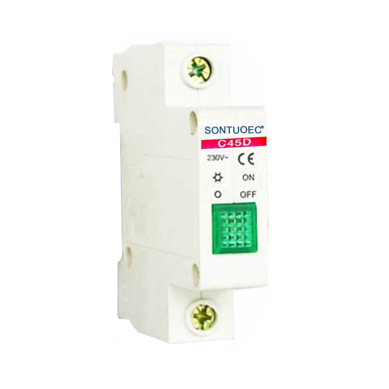 Indicatore di luce LED modulare a led con binario DIN